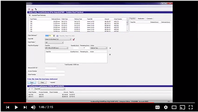 Feed and Packer Data